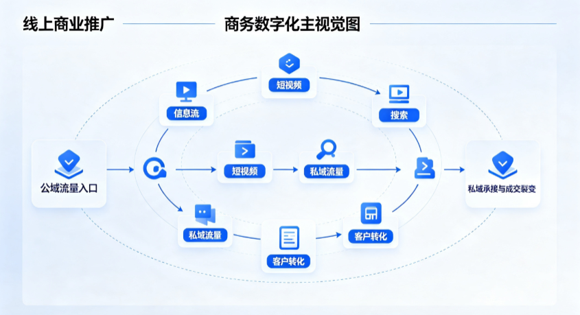 张掖地区线上商业推广怎么做？全域流量闭环搭建与低成本转化实战指南